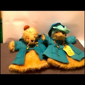 1974 Gabrielle Design Paddington plush hand puppet